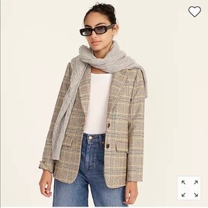 JCrew Sommerset Blazer in Glen Plaid English Wool